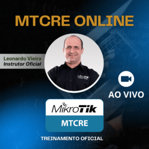 Treinamento MikroTik MTCRE online ao vivo